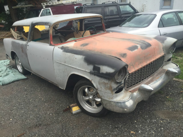 1955 Chevrolet Nomad 1955 CHEVY NOMAD NR PROJECT RUST FREE FACTORY V8