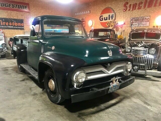 1955 Ford F-100 NO RESERVE F2 pick up truck Rides Drives