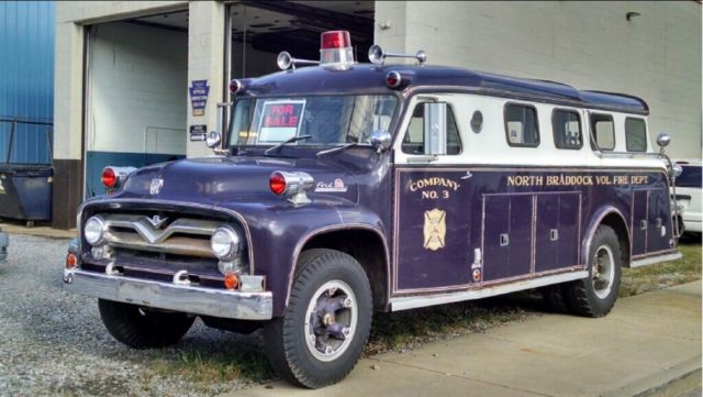 1955 Ford Other Fire Rescue Truck