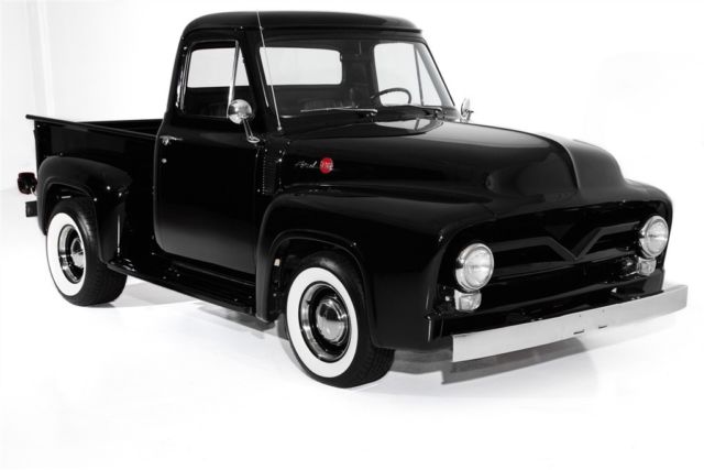 1955 Ford Pickup F100 Black 302 Auto, Frame-Off
