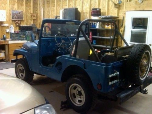 1955 Willys M38A1 Blue