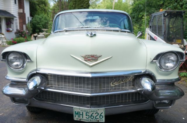 1956 Cadillac DeVille chrome
