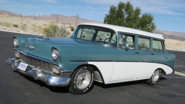 1956 Chevrolet Bel Air/150/210 210 WAGON 4 DOOR! CALIFORNIA CAR! 265 V8! 350 TRAN