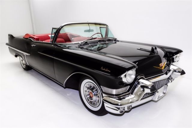1957 Cadillac Other Black Red Leather