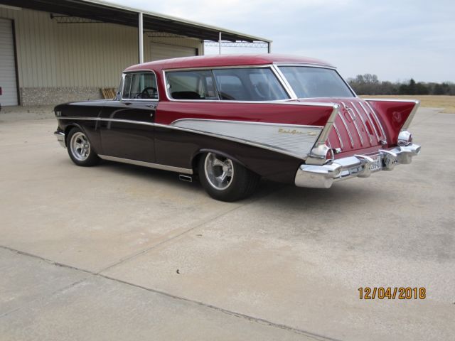 1957 Chevrolet Bel Air/150/210 Nomad Restomod Station Wagon collector classic