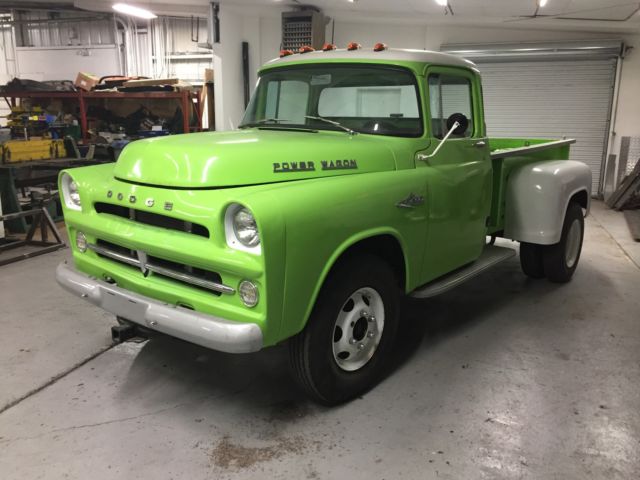 1957 Dodge Power Wagon Wrap around front and rear windows