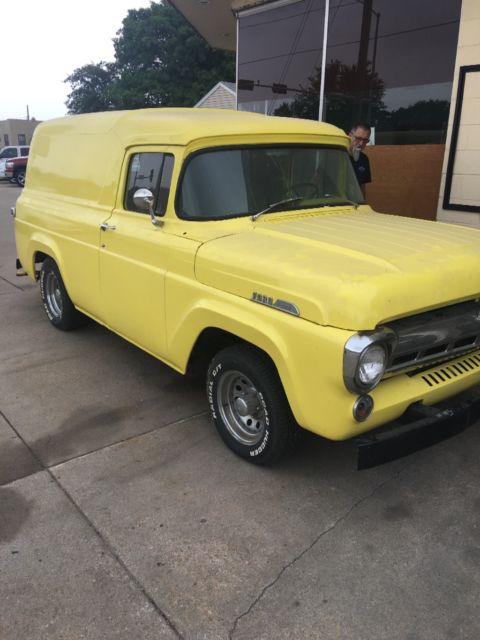1957 Ford F-100 Panel Truck