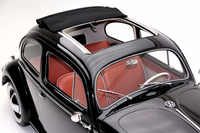 1957 Volkswagen Beetle - Classic Full Sunroof Oval window