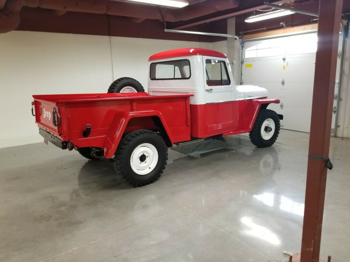 1957 Jeep 6-226 1957 Factory option two-tone Red / White