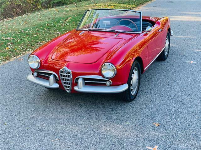 1958 Alfa Romeo Giulietta Spider 750D Spider