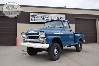 1958 Chevrolet Other Pickups NAPCO 4x4 chevy pick-up