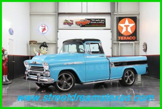 1958 Chevrolet 1/2 ton pick up Cameo fuellie 327 4 speed