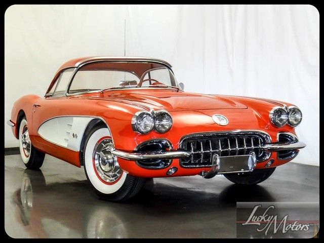 1958 Chevrolet Corvette Convertible Numbers Matching