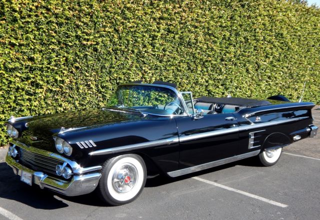 1958 Chevrolet Impala Tri-Power Convertible with Continental Kit
