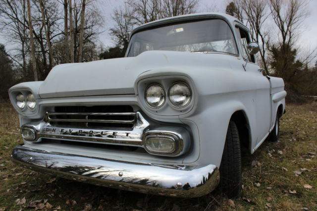 1958 Chevrolet Other Pickups Fleetside, Big-Window, Short Bed