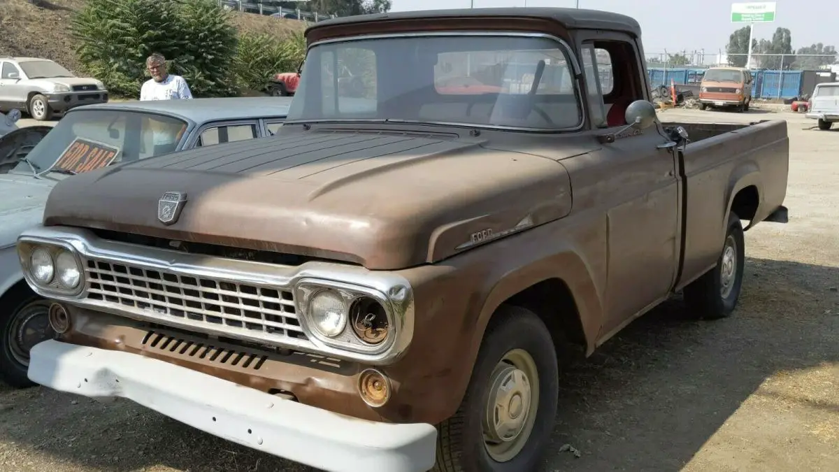 1958 Ford Pick Up Truck Project Classic For Sale Photos Technical Specifications Description