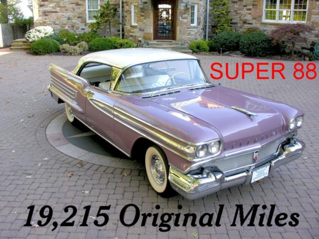 1958 Oldsmobile Eighty-Eight All Original 19,215 Miles