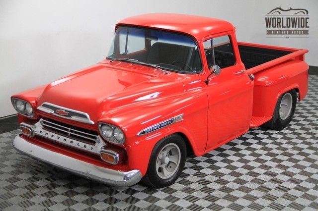 1958 Chevrolet Other Apache 3100! Hot Rod Red! Big Window!