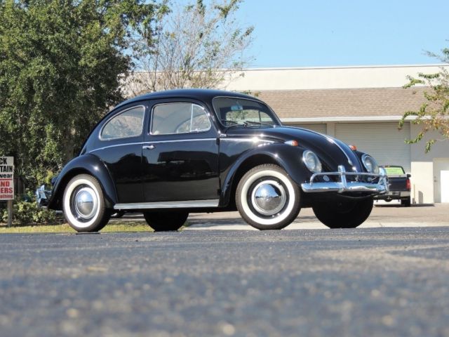 1958 Volkswagen Beetle-New -FULLY RESTORED-ORIGINAL CALIFORNIA VEHICLE-4 SPEE
