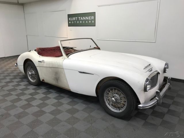 1959 Austin Healey 100-6 4-SPEED WITH OVERDRIVE. 48-SPOKE WIRES. HEATER.