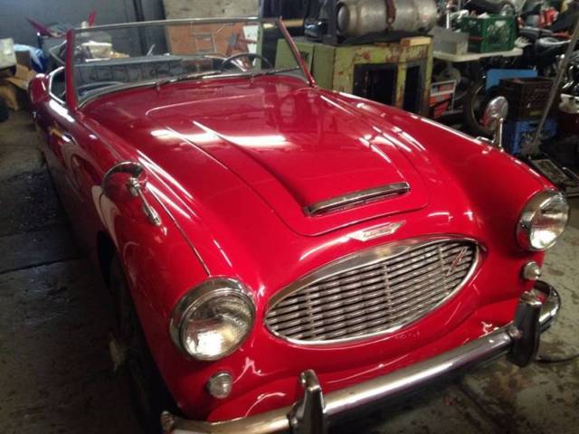 1959 Austin Healey 100-6 classic roadster with overdrive and wire wheels