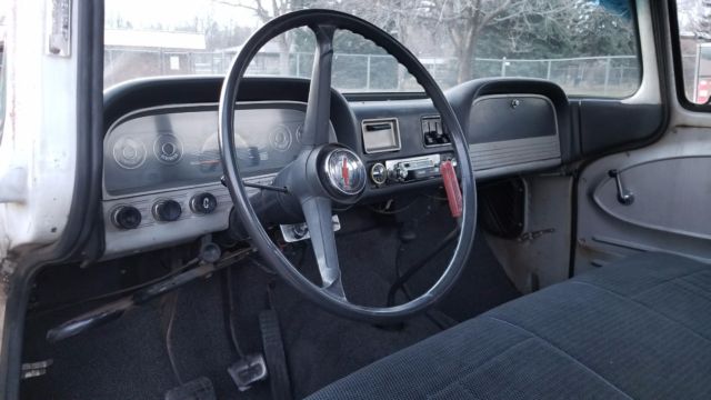 1960 chevy truck interior