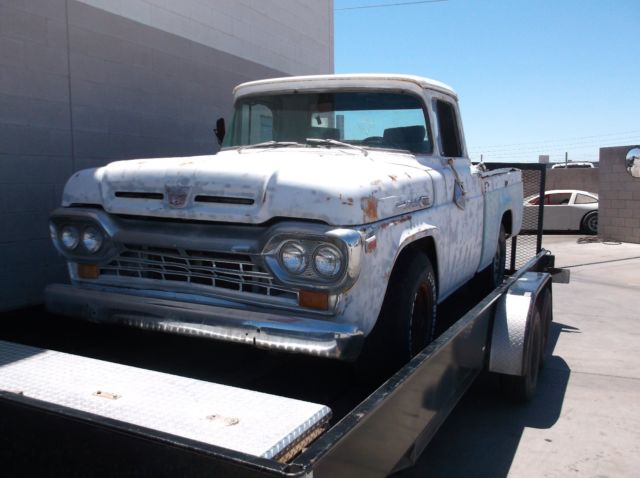 1960 Ford F-100 CHROME GRILL&FRONT BUMPER