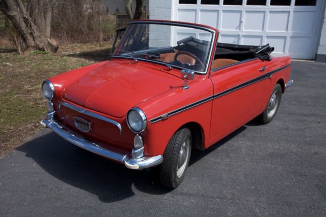 1961 Fiat Bianchina Special Cabriolet