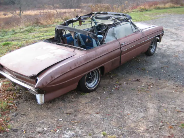 1961-oldsmobile-88-98-convertible-parts-restoration-project-for-sale