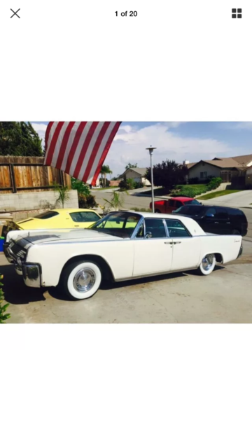 1961 Lincoln Continental Chrome