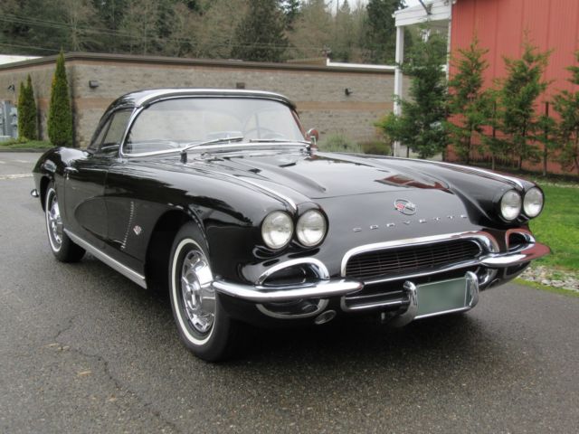 1962 Chevrolet Corvette Super Rare Black on Black