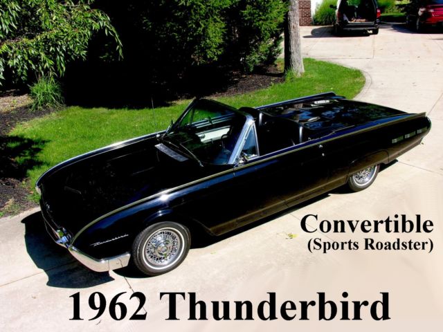 1962 Ford Thunderbird W/Sports Roadster Tonneau Cover