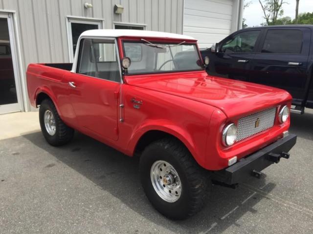 1962 International Harvester Scout 80 Half Cab! 4x4 Rust Free! Drop Top ...