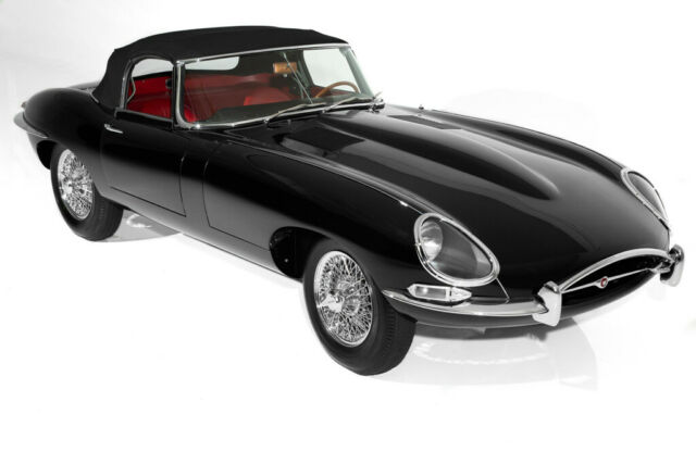 1962 Jaguar E Type Rare Black Red Extraordinary Convertible For