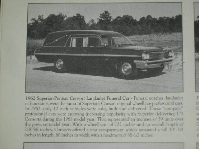1962 Pontiac Superior Coach Bonneville hearse