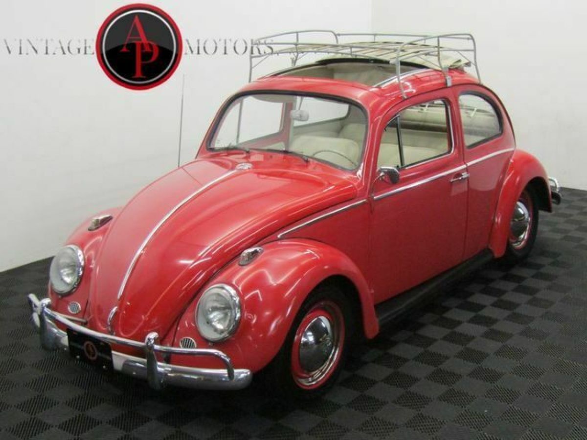 1962 Volkswagen Beetle - Classic "AC" SUNROOF!!