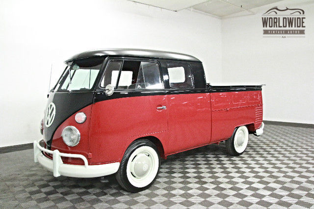 1962 Volkswagen TRANSPORTER DOUBLE CAB. CONCOURSE RESTORATION. RARE! (VIP)