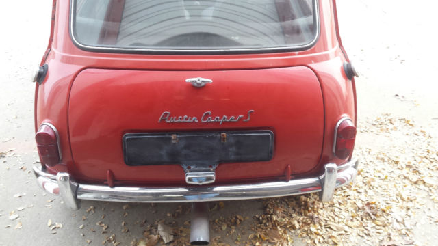 1963 Austin Mini Cooper  S