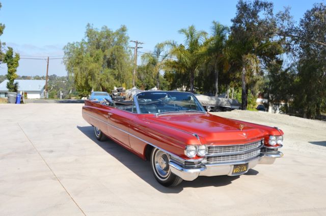 1963 Cadillac DeVille Lifelong Southern California Convertible