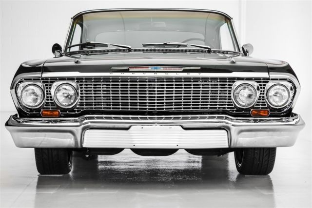 1963 Chevrolet Impala Black  4-Speed New Chrome