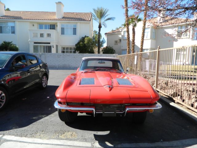 1963 Chevrolet Corvette Red