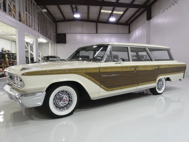 1963 Ford Country Squire Station Wagon, beautifully restored