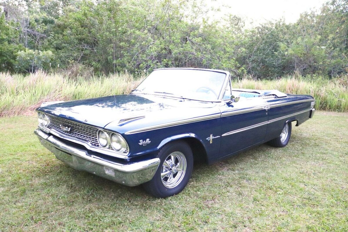 1963 Ford Galaxie 500 Convertible 390 Z-Code 4 Speed 