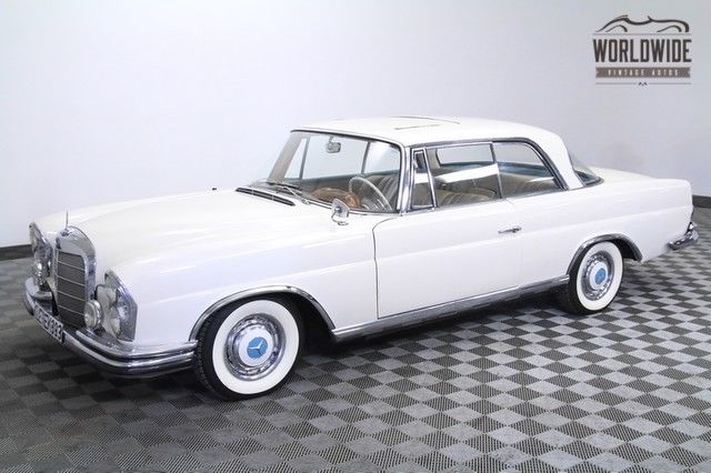 1963 Mercedes-Benz 220SE Restored. Very Rare. 4-Speed Manual. Sunroof!