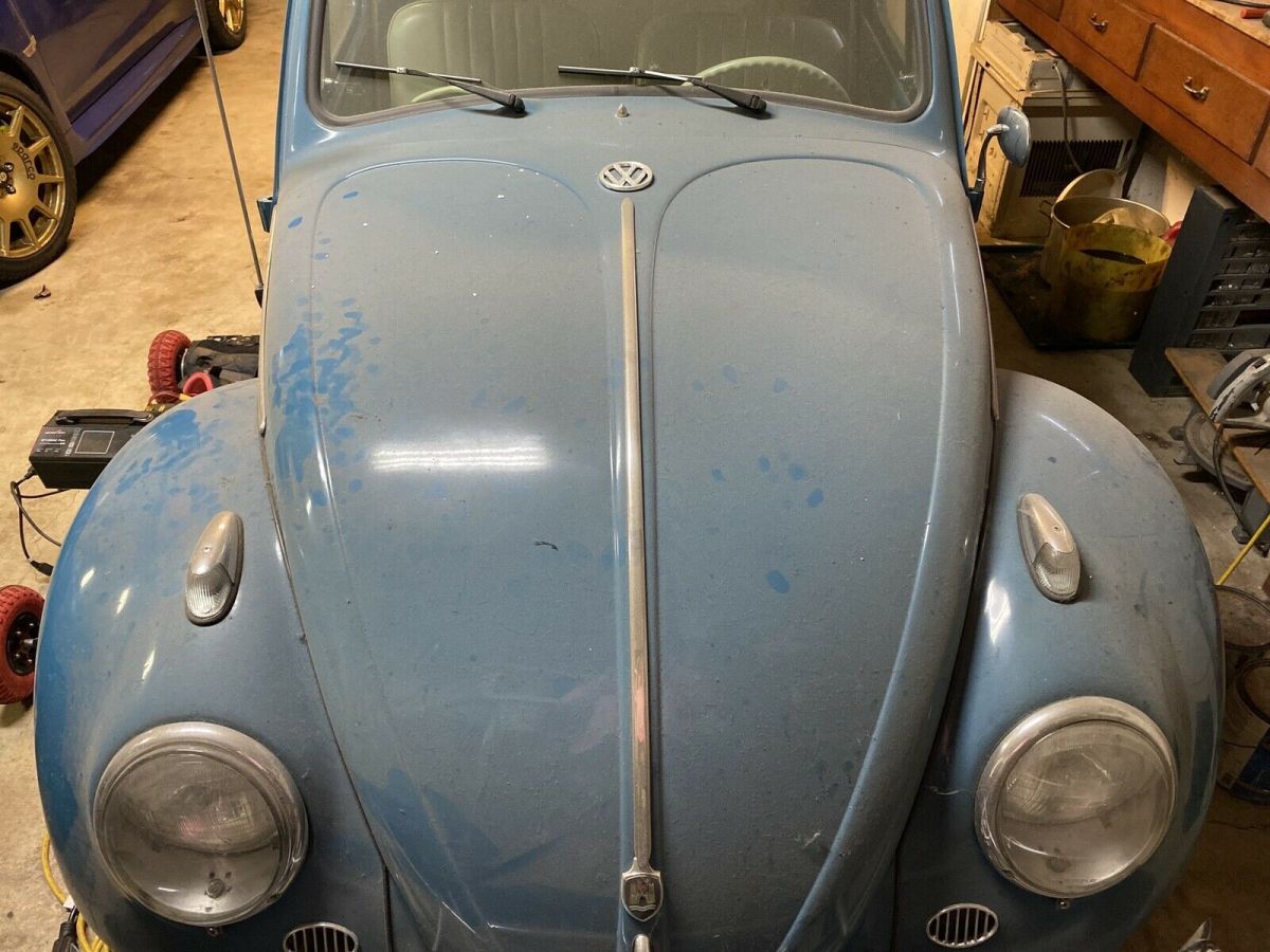 1963 Volkswagen Beetle (Pre-1980) Blue