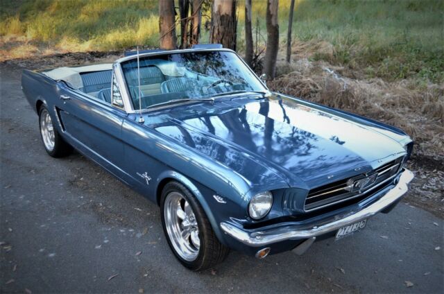 1964 Ford Mustang RESTORED CA. CAR - RARE GUARDSMAN BLUE (ONLY 64.5)