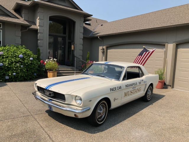 1965 Ford Mustang Pace car Indy 500