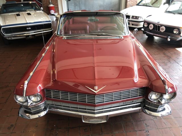 1964 Cadillac DeVille RED