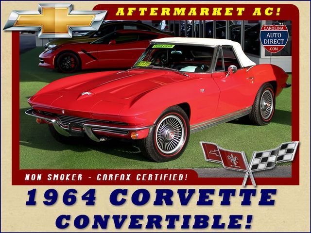 1964 Chevrolet Corvette AFTERMARKET AIR CONDITIONING!