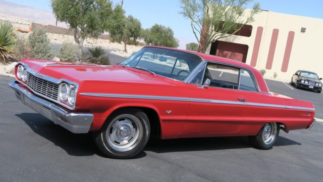 1964 Chevrolet Impala SS 327 4 SPEED # 'S MATCHING! BUCKETS! PWR DISC!